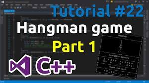 I need a snake game souce code in c++ for my project.it just a simple game.hopefully. C Tutorial 22 Simple Hangman Game Part 1 Youtube