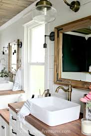 Diy Wood Framed Bathroom Mirror Wood Framed Bathroom Mirrors Farmhouse Bathroom Mirrors Vintage Farmhouse Sink