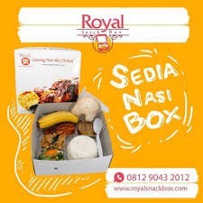 Restoran ini menyajikan menu kekinian yang sedang hits saat ini yaitu nasi dan sate taichan. Pesan Nasi Box Terbaik Di Senayan Jakarta Selatan Royal Snack Box