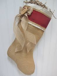 These anthropologie inspired linen burlap christmas stockings are simple to customize with slightly. 11 Burlap Christmas Stockings Ideas The Funky Stitch