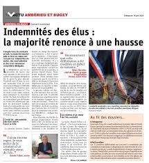 Publication de votre annonce légale dans un journal officiel de l'ain. Vivons Notre Ville Amberieu En Bugey
