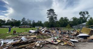 East Brewton residents begin to pick up the pieces