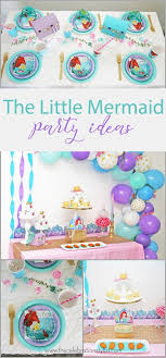 The Little Mermaid Party Ariel Birthday Party Mermaid Birthday Party Decorations Birthday Party Tables