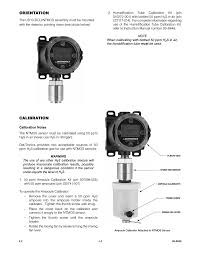 A gas detector is a device that detects the presence of gases in an area, often as part of a safety system. Orientation Calibration Det Tronics Ud10 Dcu Emulator Flexvu Universal Display Unit User Manual Page 50 71