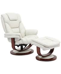 Furniture Faringdon Leather Euro Chair Ottoman Reviews Recliners Furniture Macy S Chair And Ottoman Chair And Ottoman Set Eclectic Office Chairs