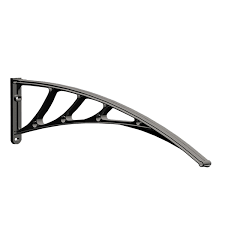 Secure mounting means the brackets must be installed into studs, joists, headers or other major structural members, (plywood sheeting is just not strong enough). Outdoor Balcony Awning Support Bracket Door Window Eaves Awning Holder Black Wish