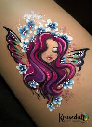 Angel Face Paint Maquillage Feerique Maquillage Fee Maquillage Enfant Facile