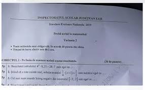 Pentru neclarităţi, pune întrebări aici. Simulare Evaluarea NaÈ›ionalÄƒ Iasi Decembrie 2018 Subiecte MatematicÄƒ È™i Limba RomanÄƒ Clasa A 8 A Bareme De Corectare Jitaruionelblog Pregatire Bac Si Evaluarea Nationala 2021 La Matematica Si Alte Materii Materiale Lectii