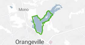 Marble rock conservation area has two loop hiking trails in the thousand islands region. Vicki Barron Lakeside Trail Mountain Biking Trail Orangeville