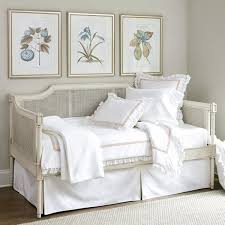 Linen upholstered platform bed with headboard and trundle, twin. 4 Easy Steps To Make A Trundle Bed Look Like A Couch With Pictures