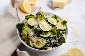 Roasted Broccoli And Zucchini Recipe Shugary Sweets