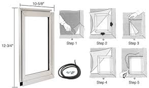 Check spelling or type a new query. Window Pet Door Let Your Pet In And Out Through A Window Screen