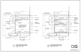 Common wall cabinet heights are 12, 36, and 42 inches. Millwork Cad Shop Drawing Furniture Design Drawing Service Usa Architectural 3d Rendering Animation Company