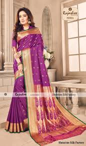 Rajashree Party Wear Nisha Fancy Sarees, Packaging Type: Poly Bag, 6 M  (with Blouse Piece) at best price in Belagavi