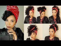 6 Penteados Estilosos Com Bandana Fernanda Chaves Youtube Curly Hair Pictures Scarf Hairstyles Hair Styles