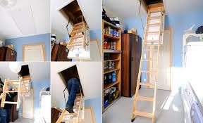 Installation D Une Trappe Et D Un Escalier Pour Aller Dans Les Combles Interieur
