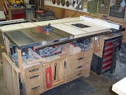 Http Www Shoptours Org Member3 Bs Table Saw 7 Jpg Table Saw Table Saw Jigs Shop Layout
