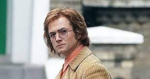 Taron Egerton Looks Unrecognizable As Elton John While Filming Movie About Singer People Elton John Taron Egerton Singer