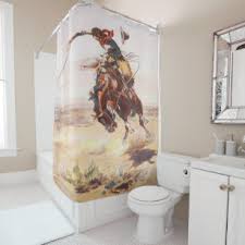 Canvas print wall art decor western cowboy wall art american cowboy hat boots west rodeo vintage picture stretched gallery canvas wrap giclee print ready to hang for home office living room. Vintage Western Shower Curtains Zazzle
