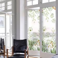Decorative Window Film Glass Sticker Design Window Stained Stained Glass