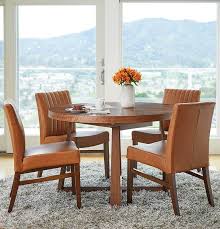 Four chairs and a table are included in this set. Home Decoration Kitchen Design Round