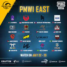 Pubg Mobile On Twitter Proud To Reveal The Pubg Mobile World Invitational Participating Teams From Pmwi East Pmwi West Let Us Know In The Comments Who You Will Be Rooting