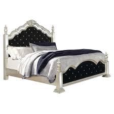 This information is part of the bedroom design series. Silver Orchid Bunny Metallic Platinum And Black 4 Piece Bedroom Set On Sale Overstock 29141561