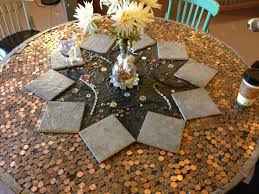 Penny Table Top Bottle Cap Decor Penny Table Penny Table Tops
