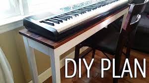 Make An Electronic Piano Keyboard Stand Sketchup Workflow Youtube Piano Room Decor Piano Decor Electric Keyboard Decor