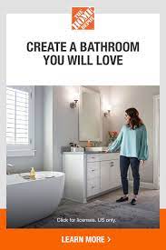 Refresh Your Bathroom With Help From Home Services At The Home Depot In 2021 Kitchen And Bath Remodeling Master Bathroom Renovation Kitchen Cabinet Styles