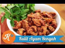 Resep Kulit Ayam Goreng Renyah Crispy Chicken Skin Recipe Video Resep Makanan Makanan Resep Masakan