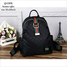 Bergaya modis tas punggung bdg warna: Tas Ransel Murah Ransel Wanita Ck Lv Gucci Webe Mj Charles N Keith Ck Ransel Gucci 3 Warna Shopee Indonesia
