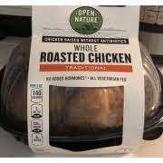 The ultimate open nature barbecued chicken and ribs recipe courtesy tyler florence serves: Open Nature Whole Roasted Chicken Traditional Calories Nutrition Analysis More Fooducate