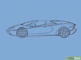 Voiture actuelle, voitures de collection, voiture de course ou voiture du future ? 4 Manieres De Dessiner Une Lamborghini Wikihow