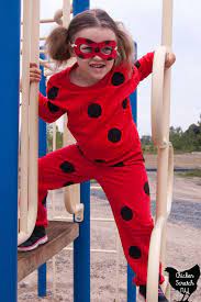 Diy Miraculous Ladybug Costume With Reversible Mask Miraculous Ladybug Costume Ladybug Costume Toddler Halloween Costumes Diy