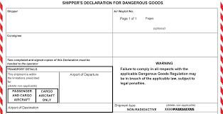 The first rule is that loaded ammunition may never be shipped through the us mail. Creating The Iata Dangerous Goods Form The Shipper S Declaration For Dangerous Goods