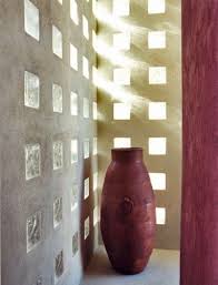 Glas Blocks Set Deeply Into A Thick Wall I Just Like All The Light Coming In Without The Need For Curtains Or Covering Nice Geometric Decoration Without Ad Ide