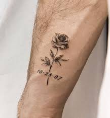 Pin By Nadine Fitz On Tattoos Remembrance Tattoos Tattoos Small Rose Tattoo