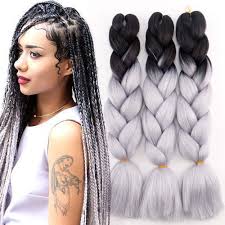 Ombre Black And Burgundy Braids Ombre Black And White The Native Unicorn Jumbo Box Braids Box Braids Expression Braiding Hair
