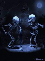 Amosfun solar dancing toys bobble head toy halloween skeleton mummy dancing figure toy car dashboard decorations ornaments halloween party supplies favors. Pin By Eve On Screenshots Skeleton Dance Halloween Gif Funny Skeleton