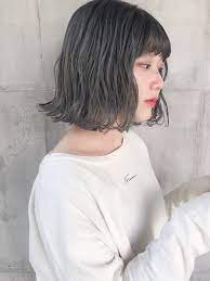 前髪なしあり別 まるっとマネしたい 切りっぱなしボブ 大特集 hair ウェーブボブ ショートのヘアスタイル モード ボブ