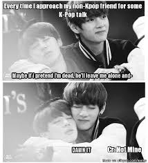 There are a lot of memes out there, but there's always room for more. Every K Pop Fan Can Relate Allkpop Meme Center Funny Suga Jungkook