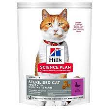 hills sterilised duck ordekli kisirlastirilmis kedi mamasi 3 kg petza