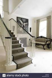 Stylish Staircase Modern Victorian London House Stock Photo Royalty Free Image Modern Victorian Victorian Stairs Modern Victorian Homes