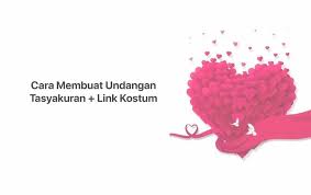 Ulphendari assalamualaikum.berikut link template yang digunakan dalam video ini. Cara Membuat Undangan Tasyakuran Dan Link Kostum Sendiri