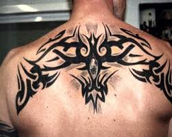 Many cultures have special symbols, saying or drawing that represent their warrior. Shoulder Cap Fan Tattoo Patterns Upper Back Tribal Tattoo Designs For Men Back Tattoos For Guys Tribal Back Tattoos Tribal Tattoos For Men