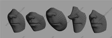 Mouth And Nose Screenshot From Sergi Caballer Instruction Video Face Topology Character Design Character Modeling