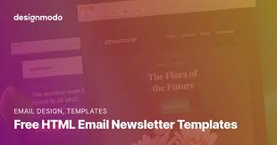 When you are done designing, you will be taken to a page with campaign details. Free Html Email Newsletter Templates Designmodo
