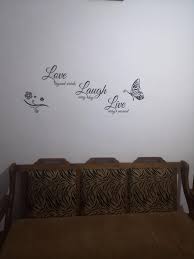 Our wall decals are ideal for offices, living rooms, entryways, classrooms, even your car or glass shower doors! Buy Live Laugh Love Butterfly Flower Wall Art Sticker Modern Wall Decals Quotes Vinyls Stickers Wall Stic At Affordable Prices Free Shipping Real Reviews With Photos Joom