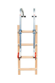 J'en ai fabriqué avec des liteaux (longueur mètres). Echelle De Toit Bois Hailo 2x10 Echelons H 5 M